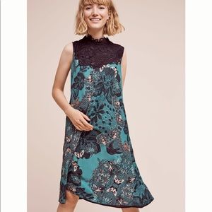 EUC Anthropologie Maeve Butterfly swing dress SP